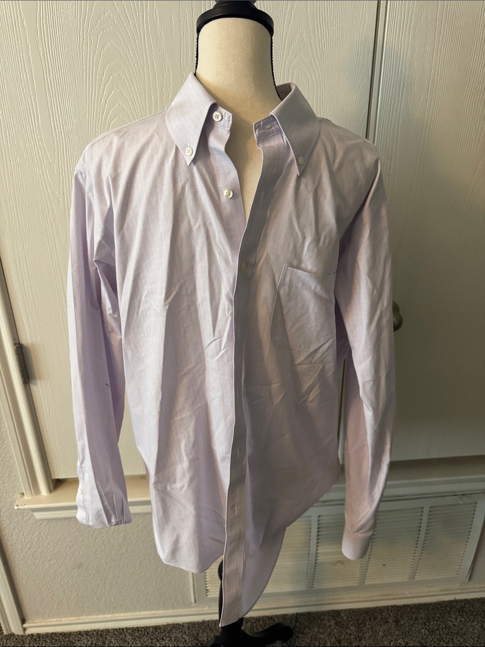 Brooks Brothers Lavender Button-Down Dress Shirt